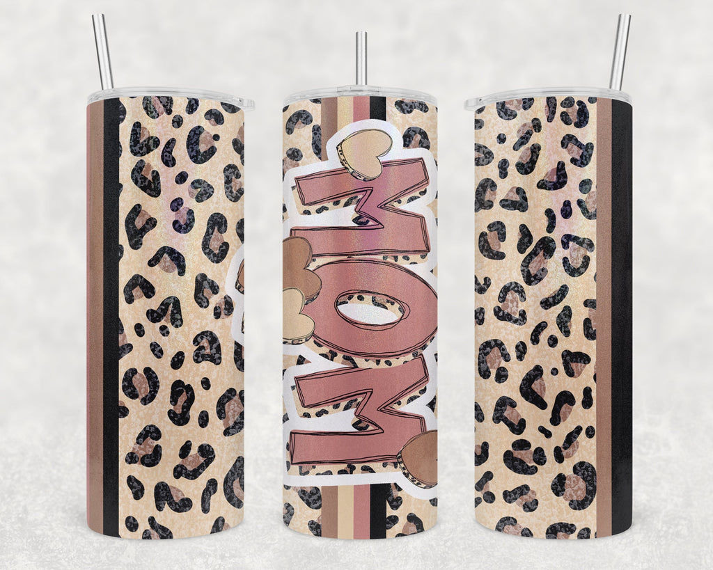 Mother's Day Leopard Shimmer Glitter Tumbler TUMBMOTHERS20520