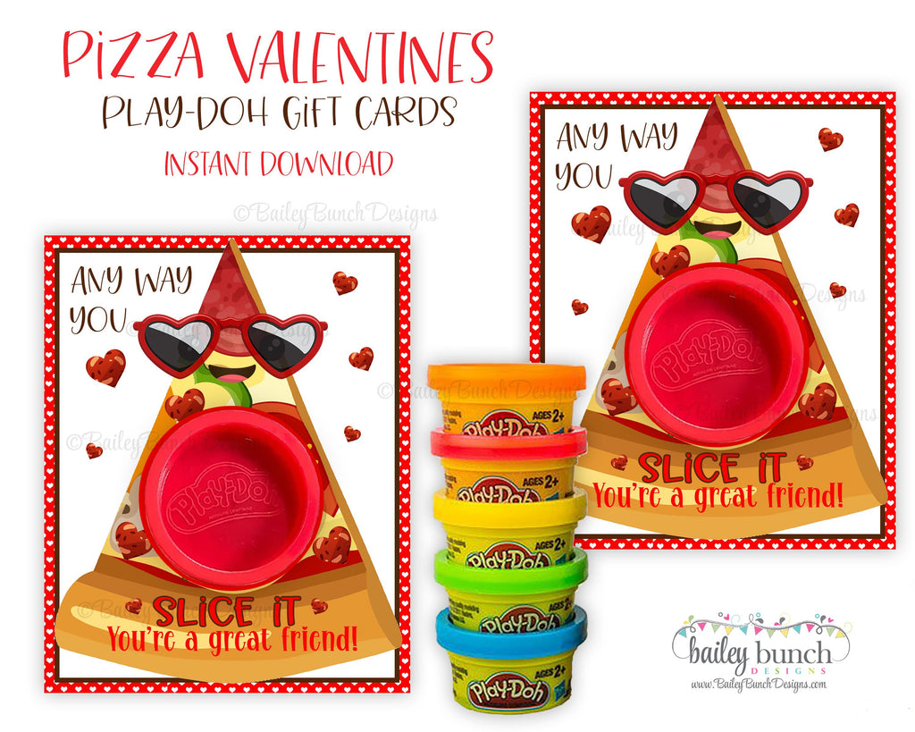 Pizza Playdoh Valentine Printables IDPIZZAPLAYDOH0520