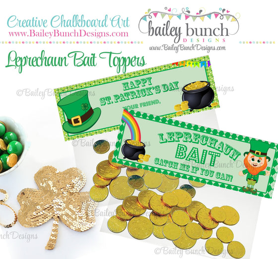 Leprechaun Bait St. Patrick's Day Treat Tags, IDLEPRECHAUN0520