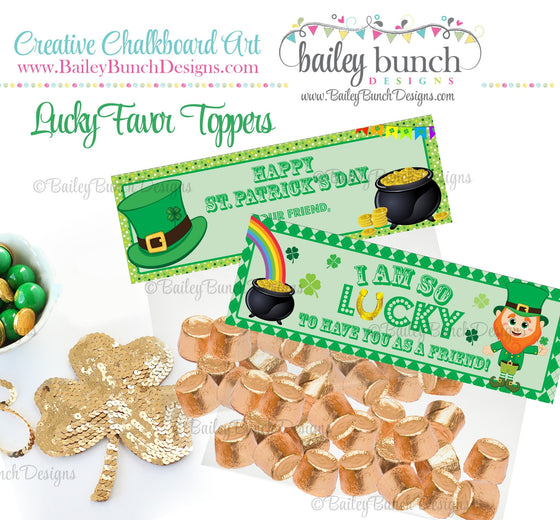 Lucky St. Patrick's Day Treat Tags, IDLUCKY0520