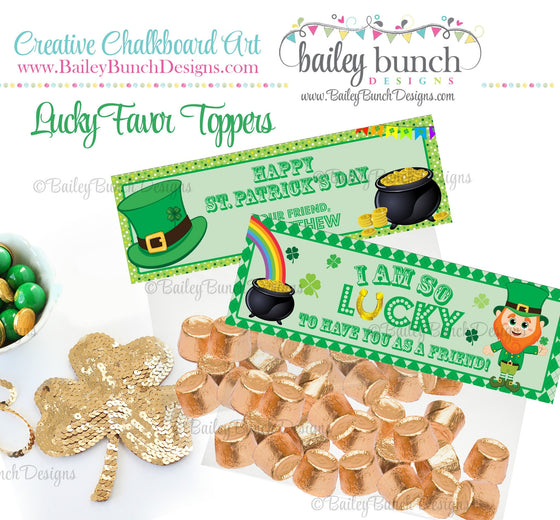 Lucky St. Patrick's Day Treat Tags, LUCKY0520
