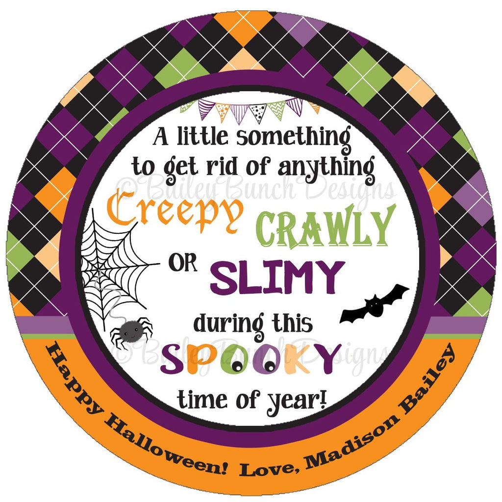 Halloween Spooky Soap Tags, Soap Labels, BOOSOAP0520