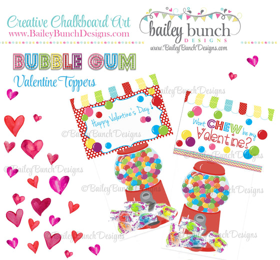 Wont CHEW be my Valentine Treat Tags, RED Valentines IDVDAYREDCHEWS0520