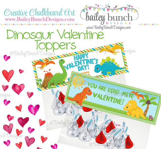 You are Dino-Mite Dinosaur Treat Bag Toppers, Valentines VDAYDINO0520